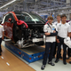 Illustration for article titled BMW DTM drivers visit BMW Plant Leipzig – Maiden outing in BMW i8 plug-in hybrid sports car.